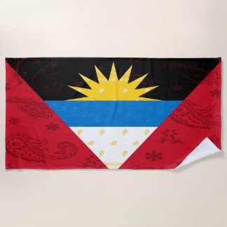 Antigua & Barbuda Beach Towel
