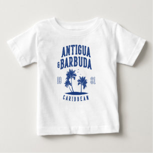 Antigua & Barbuda Caribbean Palm Tree Baby T-Shirt