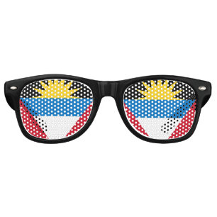 Antigua & Barbuda flag Party Shades Sunglasses