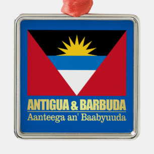 Antigua & Barbuda Metal Tree Decoration