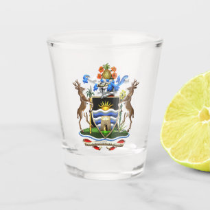 Antigua & Barbuda Shot Glass
