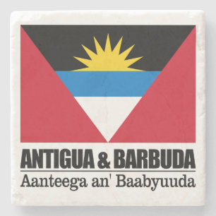 Antigua & Barbuda Stone Coaster