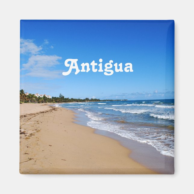 Antigua Beach Magnet (Front)