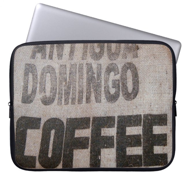 Antigua Coffee Laptop Sleeve (Front)