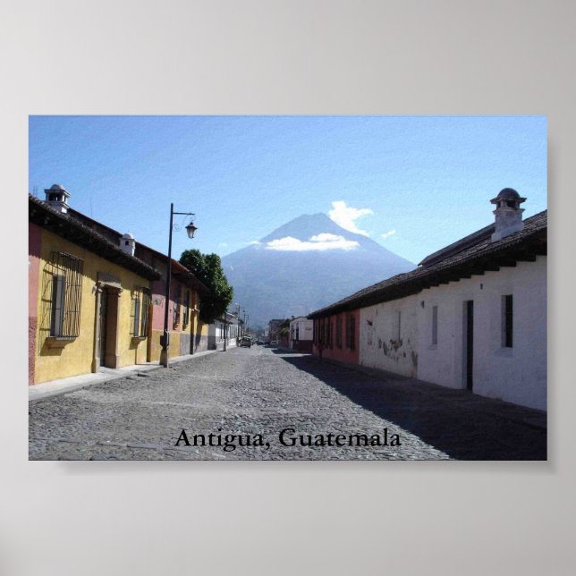 Antigua, Guatemala Poster (Front)