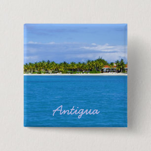 Antigua Island Pin