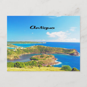 Antigua Sailboat races Postcard