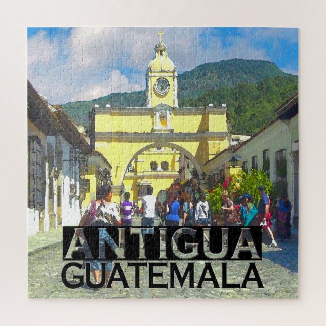 Antigua Square Puzzle (Vertical)