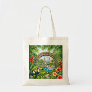 Antigua Tropical Island Paradise Tote Bag