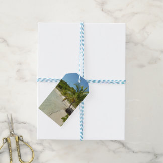 Antiguan Beach Beautiful Tropical Landscape Gift Tags