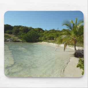 Antiguan Beach Beautiful Tropical Landscape Mouse Pad