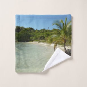 Antiguan Beach Beautiful Tropical Landscape Wash Cloth