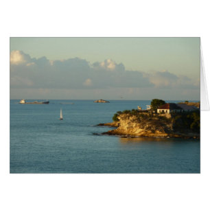 Antiguan Coast Beautiful Island Seascape
