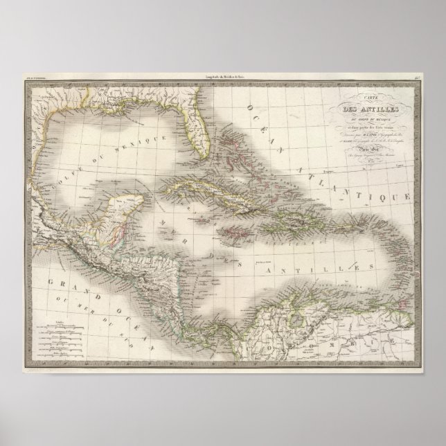 Antilles - West Indies Poster (Front)