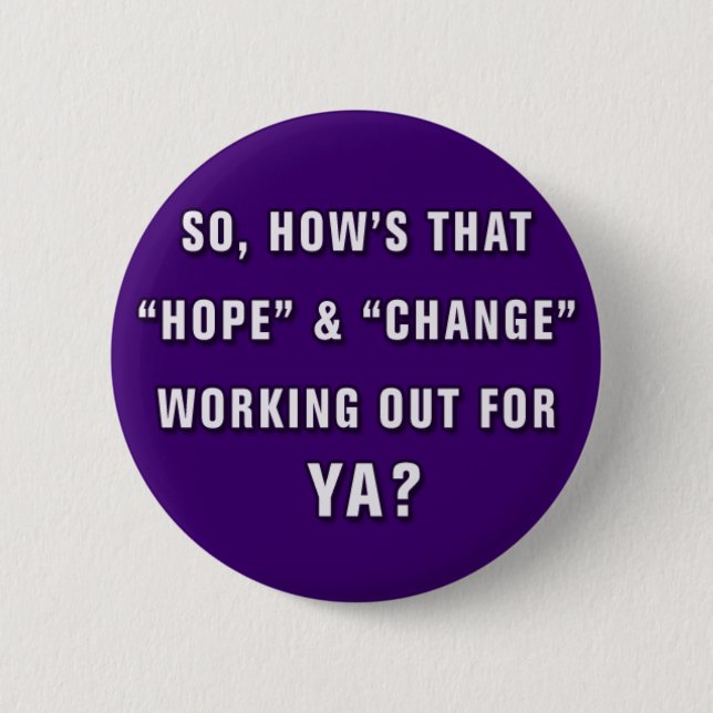 AntiObama Button (Front)
