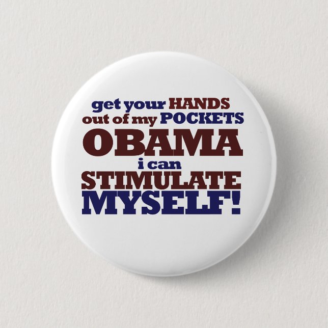 AntiObama Rally 6 Cm Round Badge (Front)