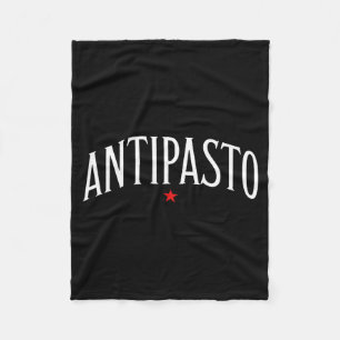 Antipasto, Italian Food Lover Foodie Fleece Blanket