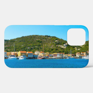 Antipaxos harbour coast iPhone 12 pro case