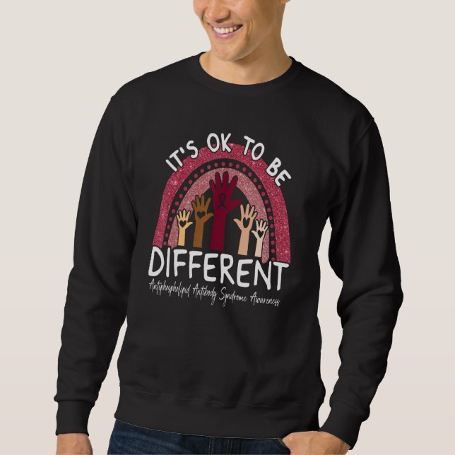 Antiphospholipid Antibody Syndrome Awareness Sweatshirt (Front)
