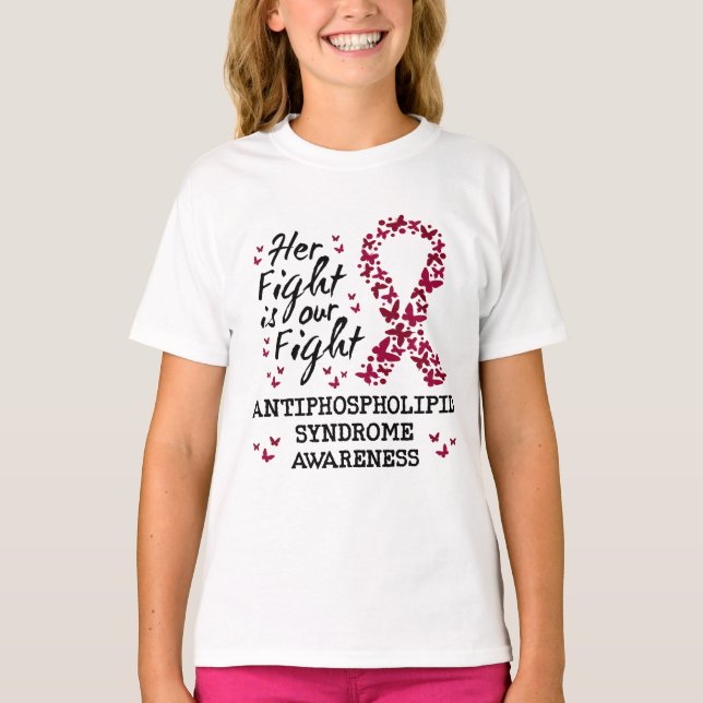 Antiphospholipid syndrome Awareness T-Shirt (Front)