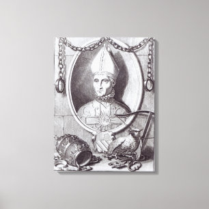 Antipope John XXIII, 1713 Canvas Print