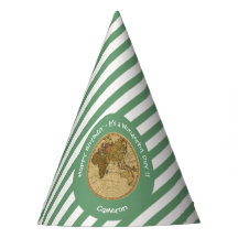 Antique 1786 Eastern Hemisphere Map Theme Party