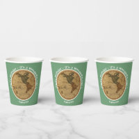 Antique 1786 Western Hemisphere Map Theme Party