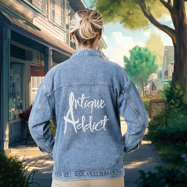 ANTIQUE ADDICT DENIM JACKET (Creator Uploaded)