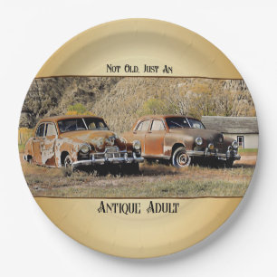 Antique Adult - Paper Plate