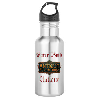 Antique Adventures Typography Art Timeless - 532 Ml Water Bottle
