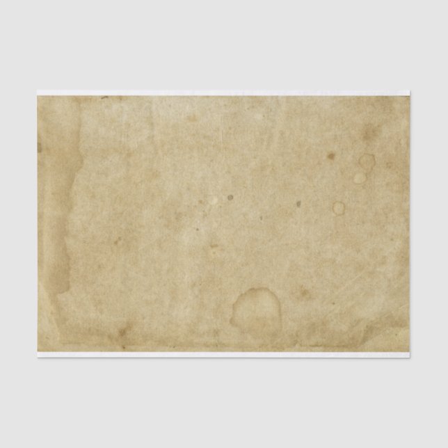 Antique Aged Stained Grungy Blank Paper (Front)