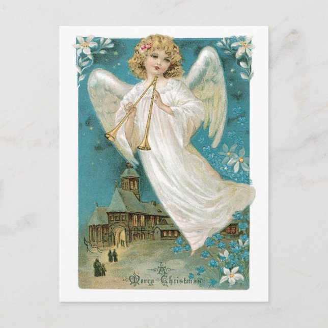 Antique Angel Postcard (Front)