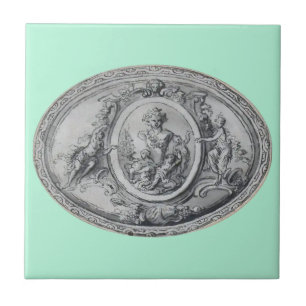 Antique Angels and Gods Greek Roman Art Tile
