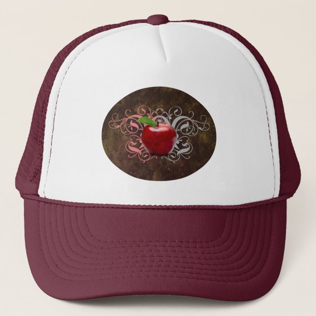 Antique Apple Trucker Hat (Front)