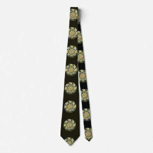 Antique Architectural Rosette No. 1 Tie