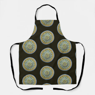 Antique Architectural Rosette No. 2 Apron