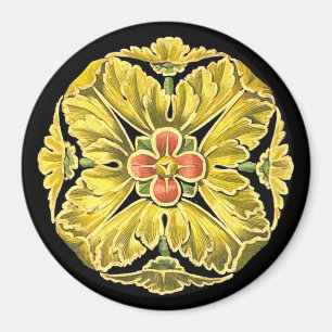 Antique Architectural Rosette No. 3 Magnet
