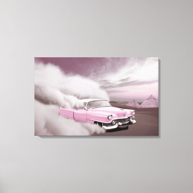 Antique Automobile Canvas Print (Front)