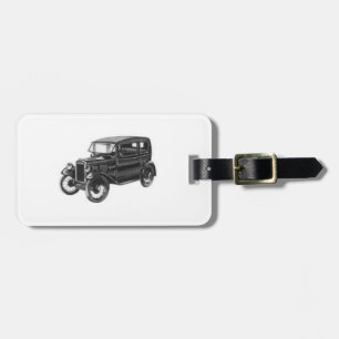 Antique Automobile Luggage Tag