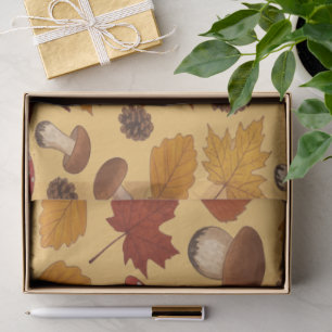 Antique Autumn Style Old World Elegance Tissue Paper