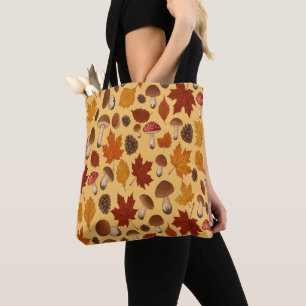 Antique Autumn Style Old World Elegance Tote Bag