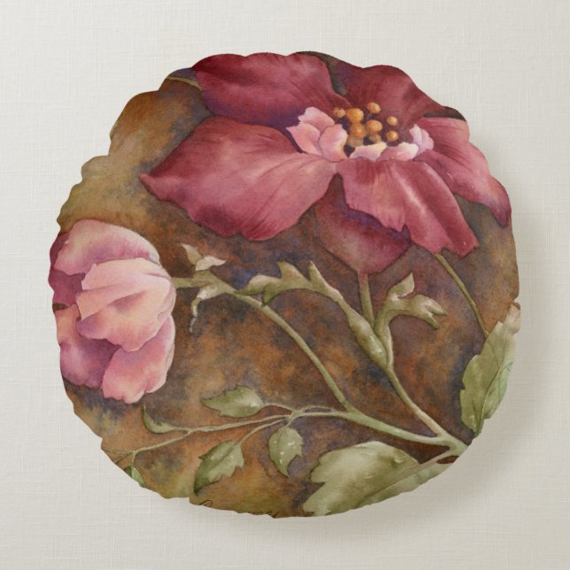 Antique Beauties I Round Cushion (Front)