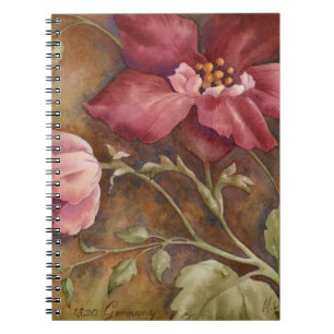 Antique Beauties I Spiral Notebook