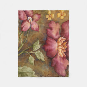 Antique Beauties II Fleece Blanket