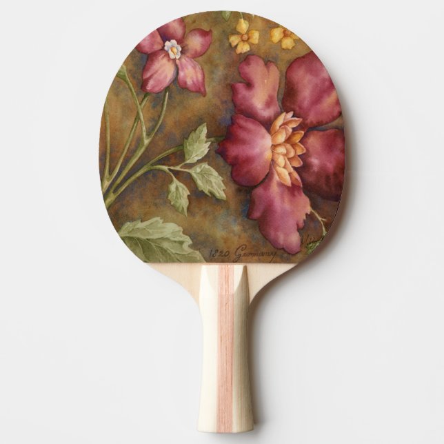 Antique Beauties II Ping Pong Paddle (Front)