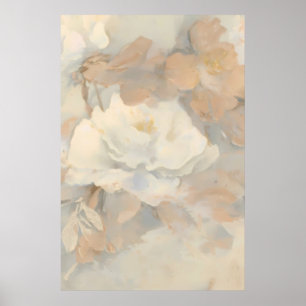 Antique Beige Vintage Pattern Decorative Poster 3 