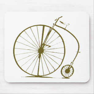 antique bicycle mouse pad