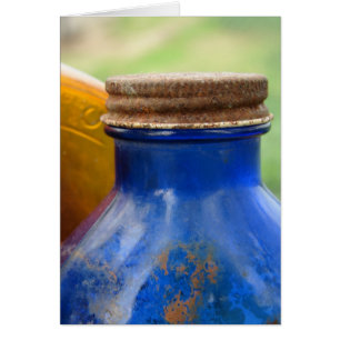 Antique Blue Bottle