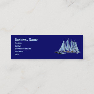 Antique Boat Mini Business Card