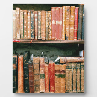 Antique Books Plaque